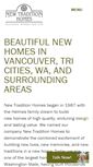 Mobile Screenshot of newtraditionhomes.com